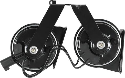 Horn Assembly with Bracket Dual Note Electric Horn Level 2 Compatible with Ford F250 F350 Super Duty 2017-2022 Replaces# HC3Z-13832-G in Saudi Arabia