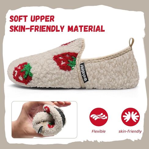 WateLves Kids Toddler Slippers Girls Boys Slip on House Shoes Lightweight Anti Slip Sock Slippers Winter Indoor Outdoor Walking Shoes in Saudi Arabia