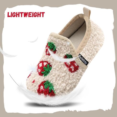 WateLves Kids Toddler Slippers Girls Boys Slip on House Shoes Lightweight Anti Slip Sock Slippers Winter Indoor Outdoor Walking Shoes in Saudi Arabia