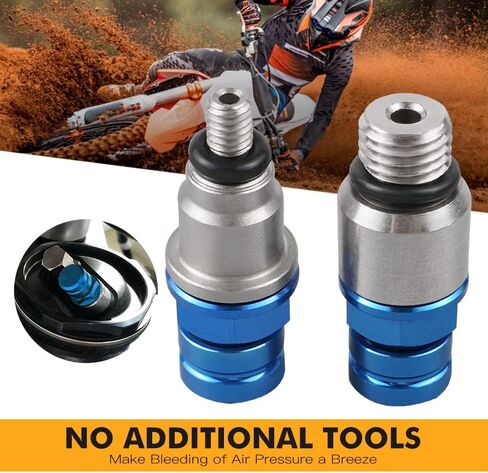 Nicecnc Orange Motor Motorcycle Fork Bleeder Válvula متوافق مع KTM 125-450SX/SXF/XC/XCF 2017-2019 85SX 2018-2019 متوافق مع 48 AER AIRE in Kuwait