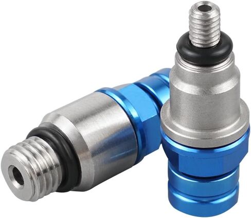 Nicecnc Orange Motor Motorcycle Fork Bleeder Válvula متوافق مع KTM 125-450SX/SXF/XC/XCF 2017-2019 85SX 2018-2019 متوافق مع 48 AER AIRE in Kuwait