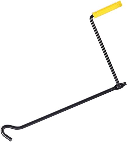 Car Scissor Jack Handle, Automotive Wheel Lug Wrench, Steel Vehicle Tire Lift Tool, Universal Trailer Jack Replacement & Repair Accessory for SUV, Sedan, Truck (Extended) in Saudi Arabia