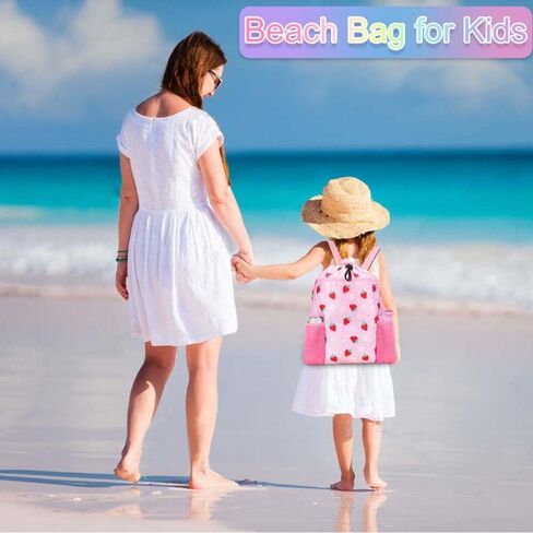 حقيبة السباحة RHCPFOVR Galaxy للفتيات - حقيبة ظهر برباط للأطفال حقيبة سباحة للشاطئ وحمام السباحة وحقائب سحب خفيفة الوزن وحقيبة رياضية مقاومة للماء مع حامل زجاجة مياه in Kuwait