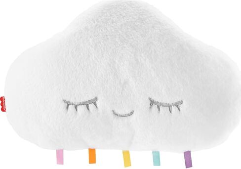 Fisher-Price Baby Sound Machine Twinkle & Cuddle Cloud Soother Crib-Attach Plush with Lights for Infant to Toddler in Saudi Arabia