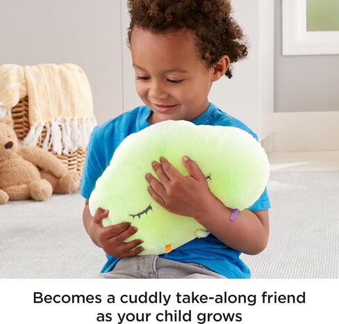Fisher-Price Baby Sound Machine Twinkle & Cuddle Cloud Soother Crib-Attach Plush with Lights for Infant to Toddler in Saudi Arabia