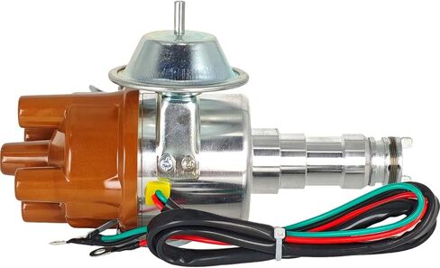 موزع الإشعال الإلكتروني M484161E متوافق مع Peugeot 404 504 1.6 2.0L 1965-1979 XC5 XC7 XN1 TP 076783016996 7701349347 242033 525454A 5901.44 in Saudi Arabia