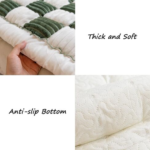 Couch Cover for Dogs Washable, Sofa Cover Protector, Couch Covers for 3 Cushion Couch Sofa Pet Friendly, Soft, Non Slip (27.6 x 70.9 Inch, Dark Brown) in Kuwait