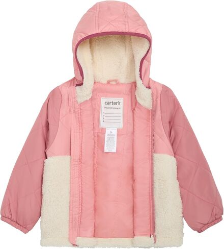 Carter's Girls' Midweight Sherpa Fleece Jacket in Saudi Arabia
