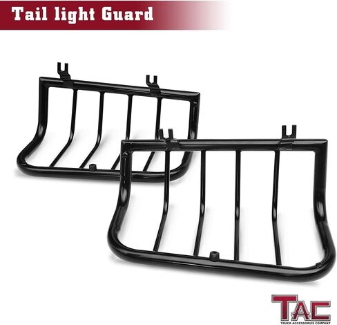 TAC Tail Rear Light Guards Cover Protector Fit 2000-2004 Nissan Xterra TLG Black Taillight – 1 Pair in Saudi Arabia