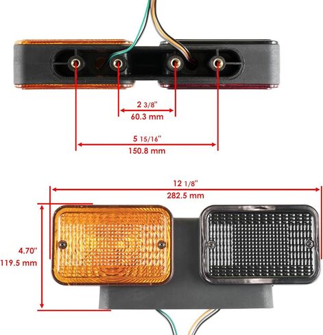 PowerSports استبدال قطع الغيار لضوء الفرشاة لجون ديري 2038R 2032R 1023E LVA18273 LVA18272 MOD-C33C-44267 in Kuwait