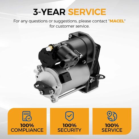 مضخة ضاغط التعليق Air Parod Air Form For 2013-2015 Mercedes-Benz GL350/GL450/GL550/GL63 AMG ، 2012-2015 ML350/ML550/ML63 AMG ، 2015 ML250/ML400 ، 2013-2014 ML500 ، 2014-2015 GL500#1663004 in Saudi Arabia