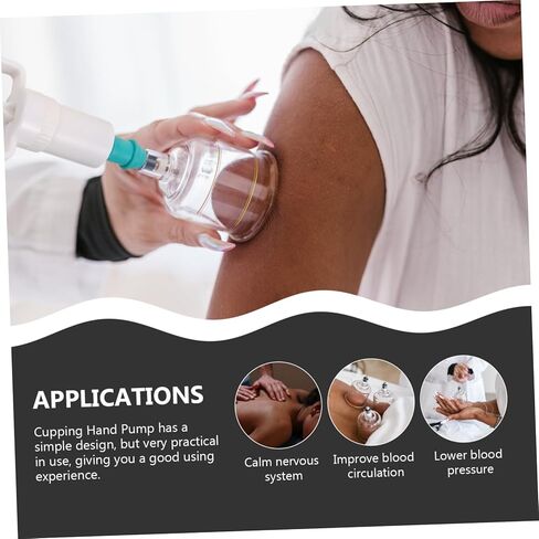 حجامة جهاز العلاج دليل شفط الفراغ لضخات الفراغ لارتياح العضلات خفيفة الوزن وضغوط الحجامة لتحسين الدورة الدموية والاسترخاء in Kuwait