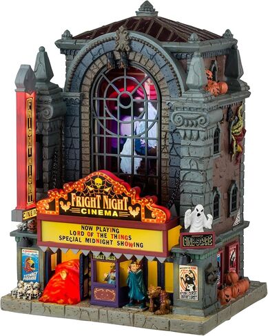 Lemax Fright Night Cinema ، 10.24 × 7.28 × 5.91 in Saudi Arabia