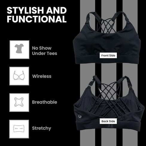 Sweat and Milk Océane 4 Medium Support Nursing & Pumping Sports Bra, Strappy Back, Breastfeeding, Maternity Bra in Saudi Arabia