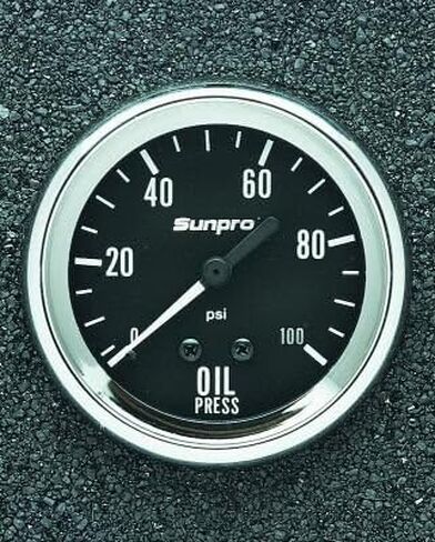 Sun Elect CP8061New Pro 2-5-8 مقياس ضغط الزيت الميكانيكي in Saudi Arabia