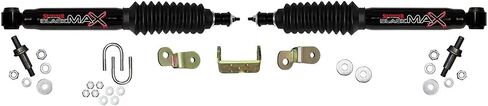 Skyjacker 8298 Dual Steering Stabilizer Kit (for Chevy and GMC HD Pickups and SUVs - Black) in Saudi Arabia