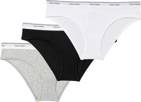 Calvin Klein's Cotton's Cotton Soft Stretch Bikini ، 3 حزم in Saudi Arabia