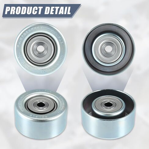 X AUTOHAUX 16603-31040 Car Drive Belt Idler Pulley Crankshaft Pulley Crank Pulley for Toyota Tundra 2005-2012 for Toyota Tacoma FJ Cruiser 4Runner in Saudi Arabia