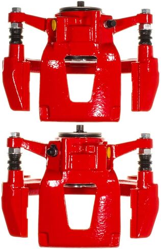 Power Stop Rear S15018 Pair of High-Temp Red Powder Coated Calipers in Saudi Arabia