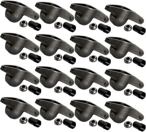 مجموعة ذراع الروك ROCKER TIP 1.7 نسبة 7/16 '' stud steel استبدال لمحرك Chevy BBC 454 in Saudi Arabia