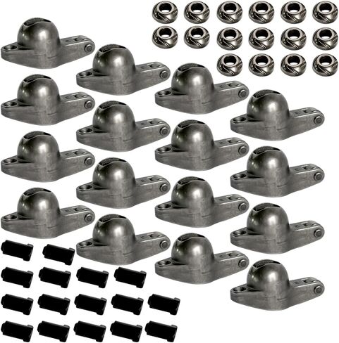 مجموعة ذراع الروك ROCKER TIP 1.7 نسبة 7/16 '' stud steel استبدال لمحرك Chevy BBC 454 in Saudi Arabia