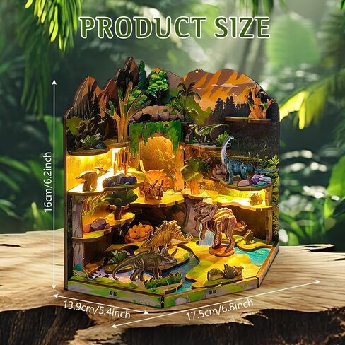 DIY Miniature Dollhouse Kit, Wooden Tiny Doll House Kit with Furniture, Creative Handmade Woodcrafts Toy for Adults, Ideal for Birthday, Christmas, Souvenir Gift, Magic School in Kuwait