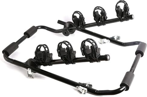 YOLOCKEY 8 قطع أشرطة حامل الدراجة قطع غيار أجزاء دراجة حزام ربط الدراجة حامل بديل الدراجة ربط الأشرطة السفلية استبدال الأشرطة المطاطية رفوف السيارات الملحقات 1-1/4 بوصة & 2 بوصة شاحنة وصلة حمراء in Kuwait