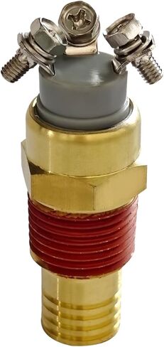 8037045P 185° Fan Clutch Temperature Control Switch (NO & NC), Replace Nav 1685131C92, Three Terminals, 1/2 Inch NPT Threads，8037045 in Saudi Arabia