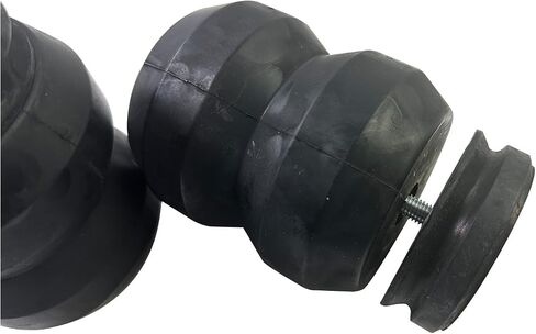 نظام تعزيز التعليق DR1500DQ متوافق مع 299-2024 RAM 1500 2WD و 4WD Rubber Helper Spring Kit ، مساعدة في التعليق الخلفي ، 8600 رطل سعة in Saudi Arabia