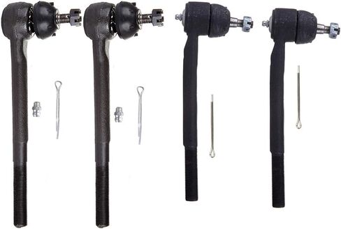 SCITOO 4-PC SET Suspension Kit For Buick Century Regal For Chevrolet Blazer El Camino LLV for Malibu Monte Carlo S10 For Pontiac Grand Prix Inner Tie Rod End,Outer Tie Rod End in Saudi Arabia