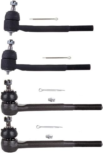 SCITOO 4-PC SET Suspension Kit For Buick Century Regal For Chevrolet Blazer El Camino LLV for Malibu Monte Carlo S10 For Pontiac Grand Prix Inner Tie Rod End,Outer Tie Rod End in Saudi Arabia