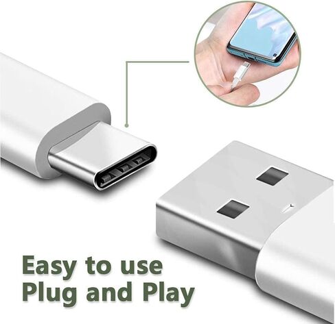 [معتمد من Apple MFi] كابل Carplay لأجهزة iPhone، شاحن سيارة USB A إلى USB C بطول 6 أقدام، سلك شحن سريع صغير من النوع السادس سلك شاحن iPhone 15 CarPlay مضفر لمزامنة بيانات الشحن السريع لأجهزة iPad iPhone in Kuwait