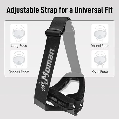 Moman Dirt Bike ATV Goggles Motorcycle Gear Riding Motocross Dirtbike in Saudi Arabia