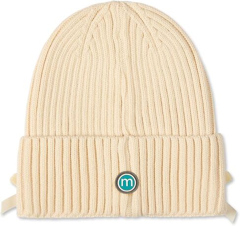 MeMoi Girls Ribbed All-Over Bows Rayon-Blend Cuffed Beanie in Saudi Arabia