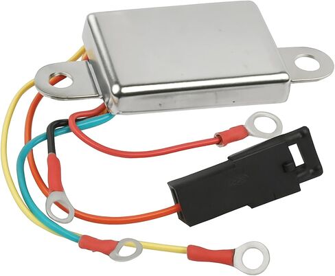 منظم الجهد الجهد القابل للتعديل 1-wire F7078-متوافق مع فورد لينكولن ميركوري 1G المولدات المولدة-الدائرة ذاتية 12V B-Circuit ، 14.2V Setpoint ، الجزء الثابت-متحمس-يحل محل F7078 GR7078 in Saudi Arabia