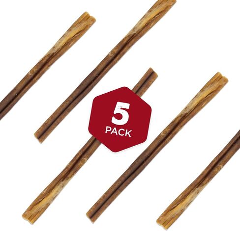Best Bully Sticks جميع عصي الفتوة الطبيعية بسمك 12 بوصة للكلاب الكبيرة - مخبوزة ومعبأة في الولايات المتحدة الأمريكية - 100٪ من لحوم البقر التي تتغذى على العشب مجانًا - مضغ للكلاب خالٍ من الحبوب والجلود الخام - 10 عبوات in Kuwait