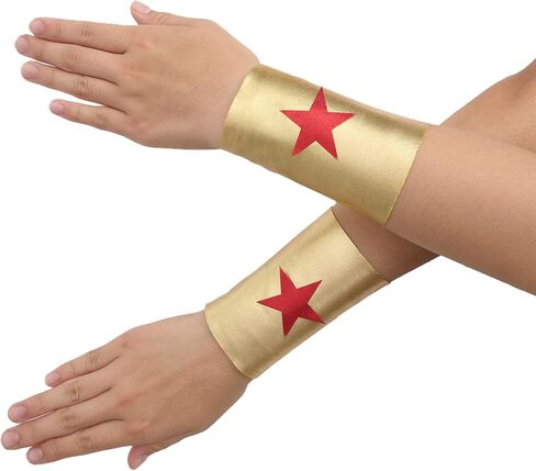 مجموعة Cosplay Cosplay Halloween Of Wonder Cosplay: Gold Tiara ، حزام ، فرق معصم ، 3 أمتار لاسو in Saudi Arabia