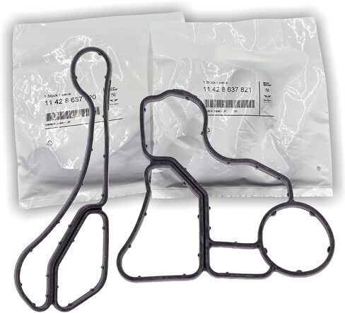 أجزاء OEM 2PCS ، N55 N54 N52 N51 N20 محرك زيت زيت مجموعة حشية الإسكان ، غارات الختم الباردة ، لعام 2002-2021 BMW 1 2 3 4 5 6 7 Series X1 X3 X4 X6 Z4 الختم الأصلي ، 1142863720 11428637821 in Kuwait