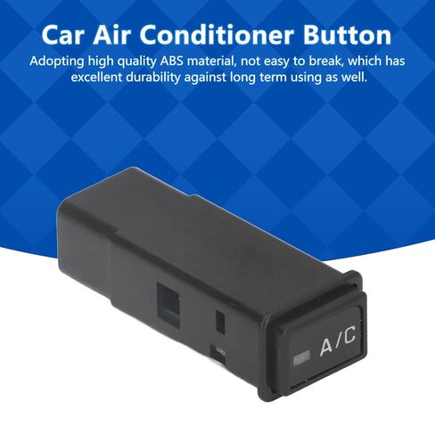 Car Air Conditioner Switch, Vehicle Air Conditioner Button Good Match Easy Isntallation ABS 84660‑35030 Standard Design for 4runner 1995 1997 in Kuwait
