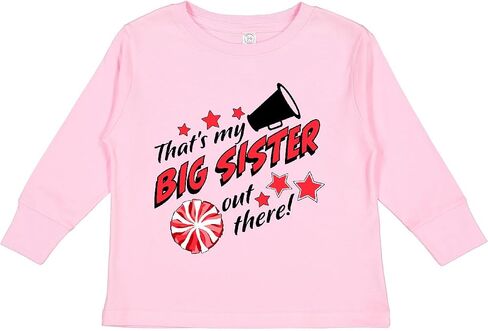 inktastic هذا أختي الكبرى هناك Toddler Toddler Long Sleeve T-Shirt in Kuwait