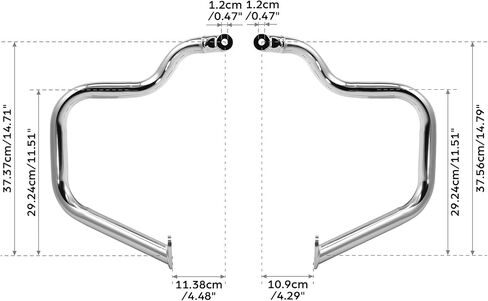 TCT-MOTORPARTS HIGHT ERGEN HANDRAY BAR CRASH FIT لـ Indian Scout Bobber Classic Limited Scout Classic Limited 2025 in Saudi Arabia