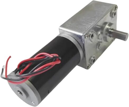 31zy-5840 DC Worm Gear Motor ، 12V/24V ، عزم الدوران العالي ، السرعة القابلة للتعديل 7-470 دورة في الدقيقة ، تصميم مصغرة ، أتمتة صناعية (24 فولت 80 دورة في الدقيقة) in Saudi Arabia