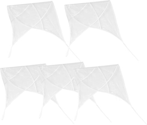 BESPORTBLE 5pcs Clear Rain Bonnet Hair Protector Transparent Caps for Hairstyle Preservation Reusable Rain Hats Convenient Storage for Travel Everyday Use in Saudi Arabia