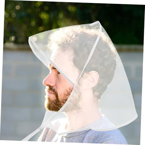 BESPORTBLE 5pcs Clear Rain Bonnet Hair Protector Transparent Caps for Hairstyle Preservation Reusable Rain Hats Convenient Storage for Travel Everyday Use in Saudi Arabia