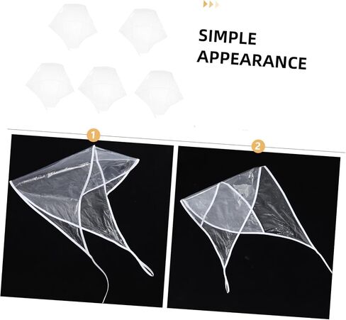 BESPORTBLE 5pcs Clear Rain Bonnet Hair Protector Transparent Caps for Hairstyle Preservation Reusable Rain Hats Convenient Storage for Travel Everyday Use in Saudi Arabia