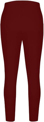 Women's Plus Size Leggings with Pockets Solid Color High Waisted Yoga Pants Seamless Stretchy Buttery Workout Pants in Saudi Arabia