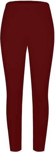 Women's Plus Size Leggings with Pockets Solid Color High Waisted Yoga Pants Seamless Stretchy Buttery Workout Pants in Saudi Arabia