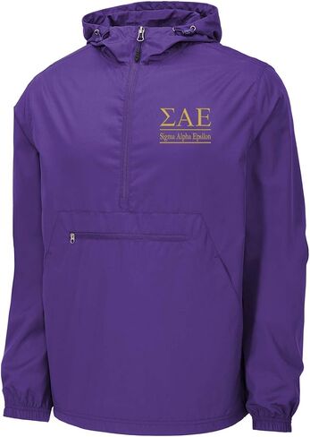Sigma Alpha Epsilon Windbreaker - Anorak Pullover Jacket - Quarter Zip in Kuwait