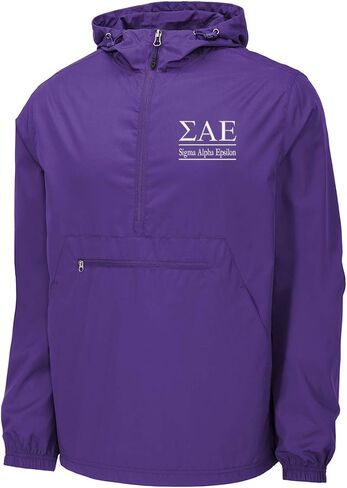 Sigma Alpha Epsilon Windbreaker - Anorak Pullover Jacket - Quarter Zip in Kuwait