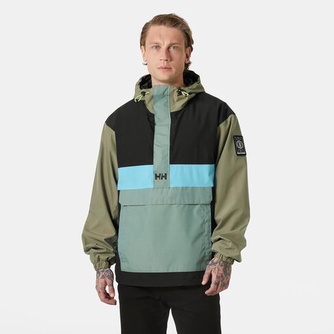 Helly -Hansen تلعب سترة Anorak Usisex مقاومة للماء - ملابس خفيفة وخفيفة الوزن ، مقاومة للرياح وتنفس لجميع الفصول in Saudi Arabia